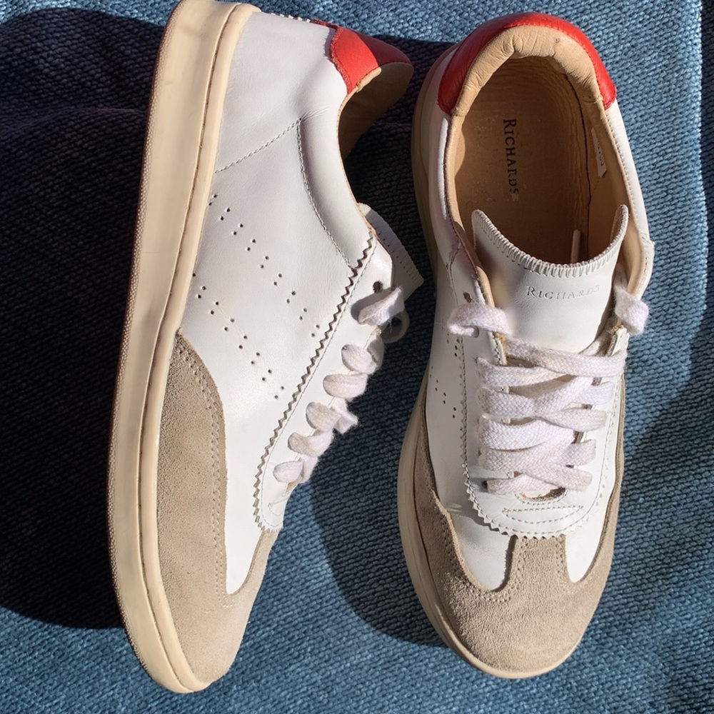 RICHARD’S MADE IN BRAZIL LEATHER SNEAKERS
